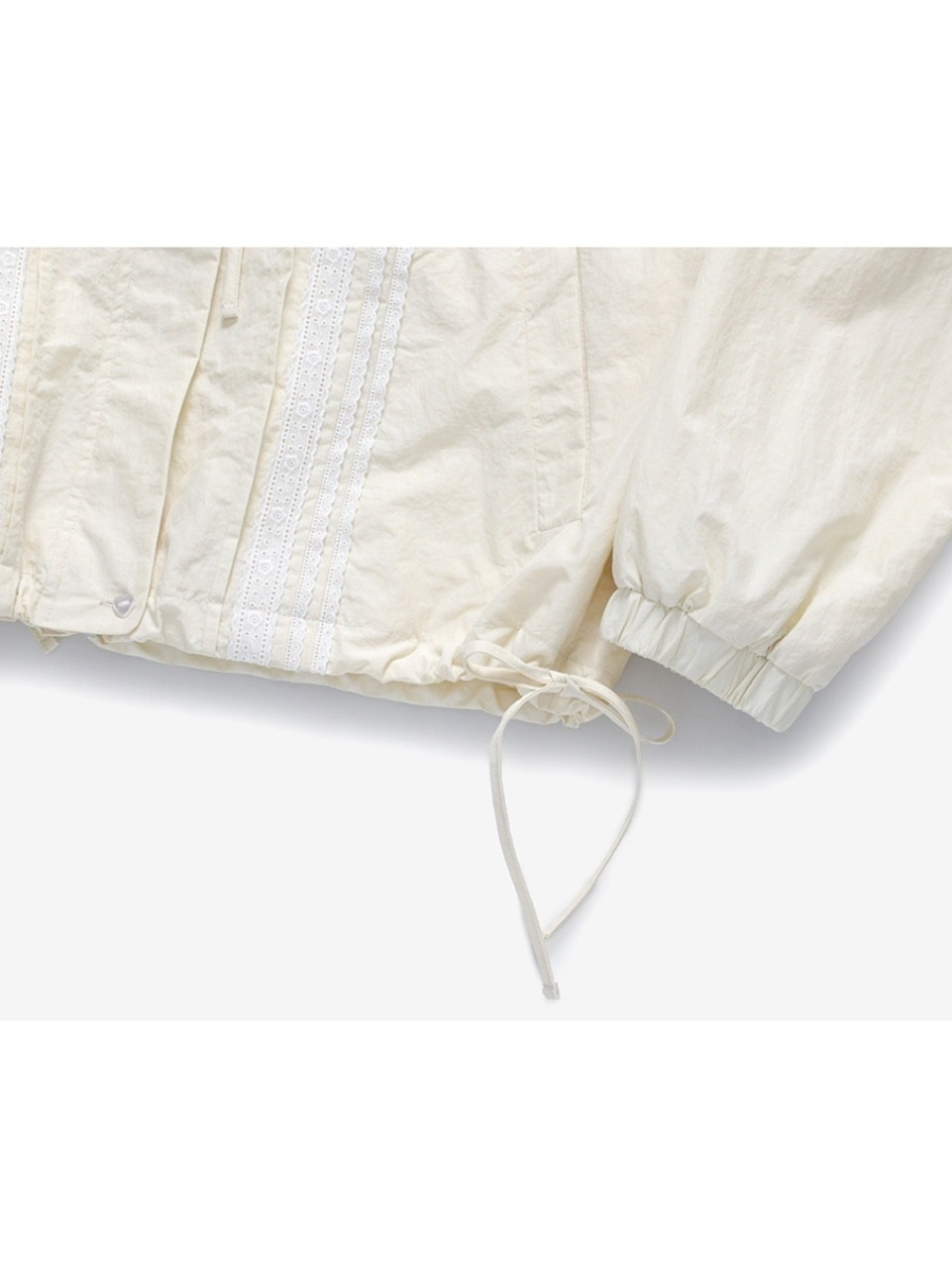 【CRANK】PINTUCK LACE WINDBREAKER