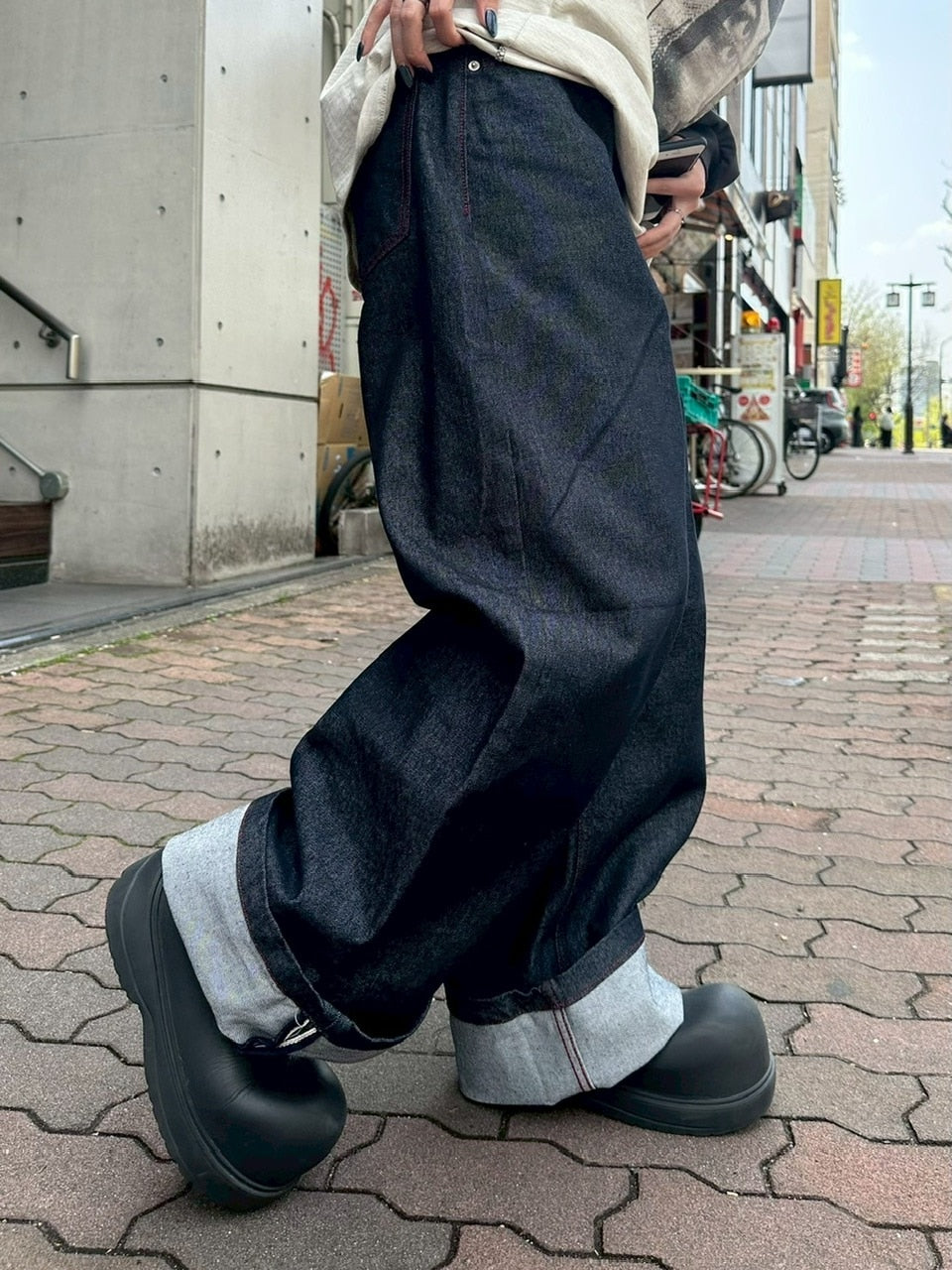 受注制【youll】selvedge denim pants