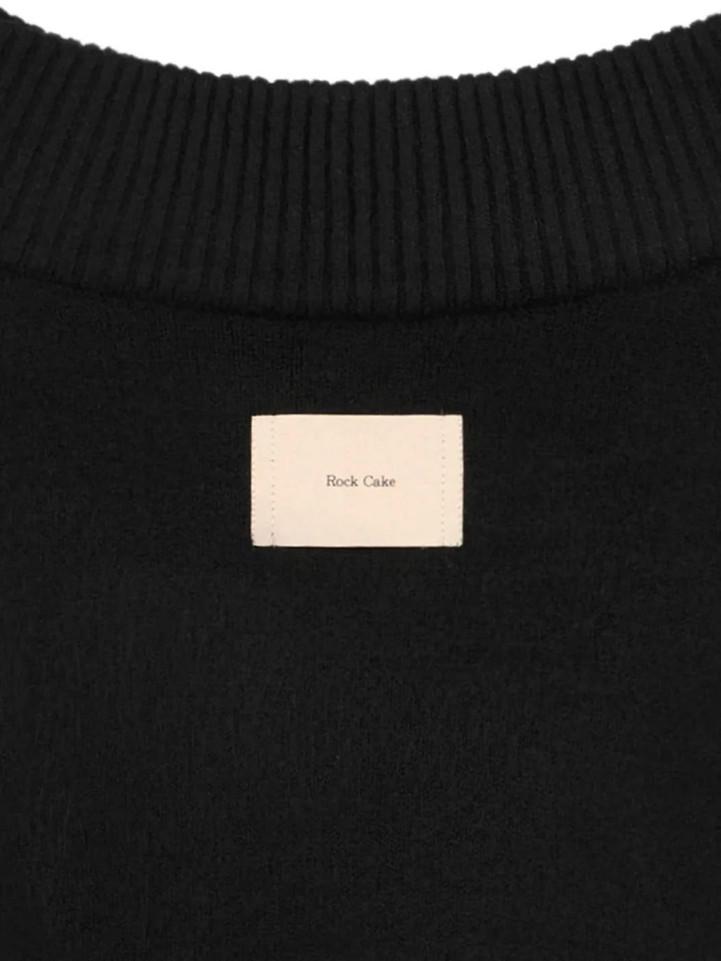 【ROCK CAKE】Off Shoulder Damaged Knit