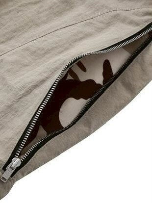 【roaringrad】ZIPPER SAGGING BERMUDA PANTS