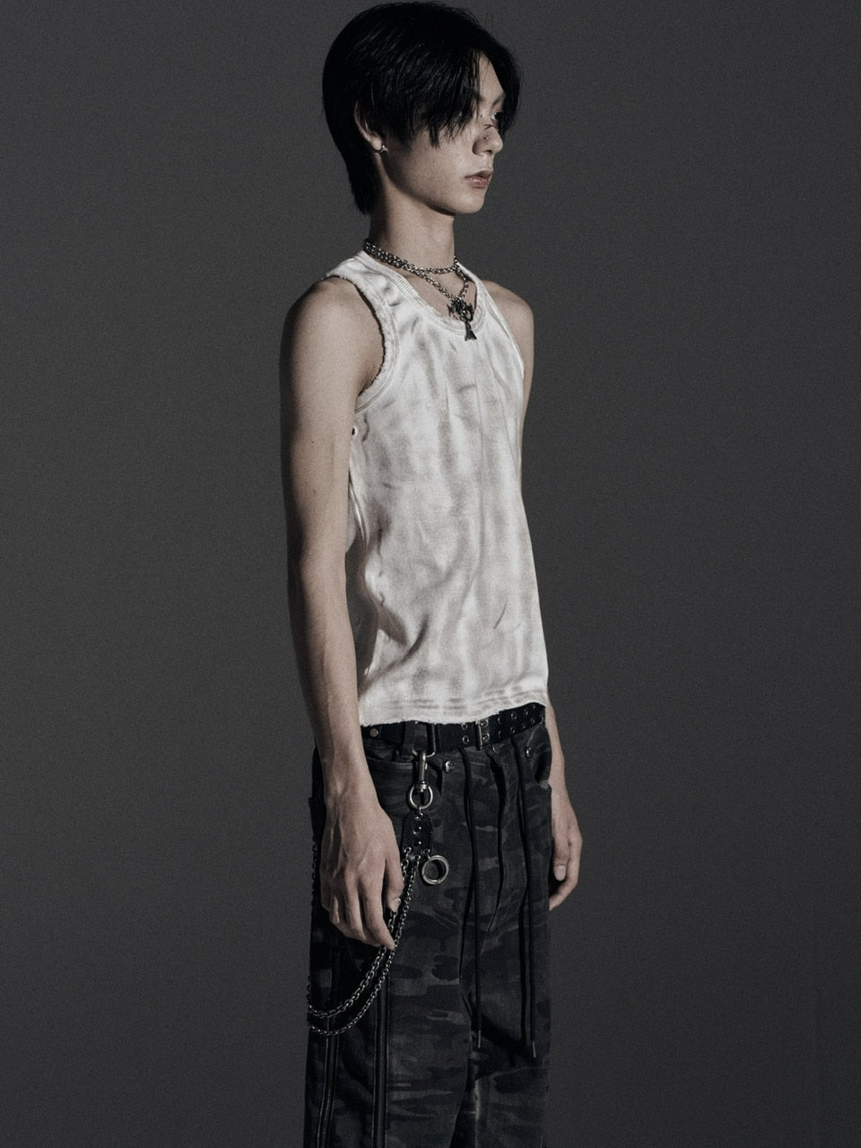 【Rosen Kreuz】ASHES HALO TANK TOP
