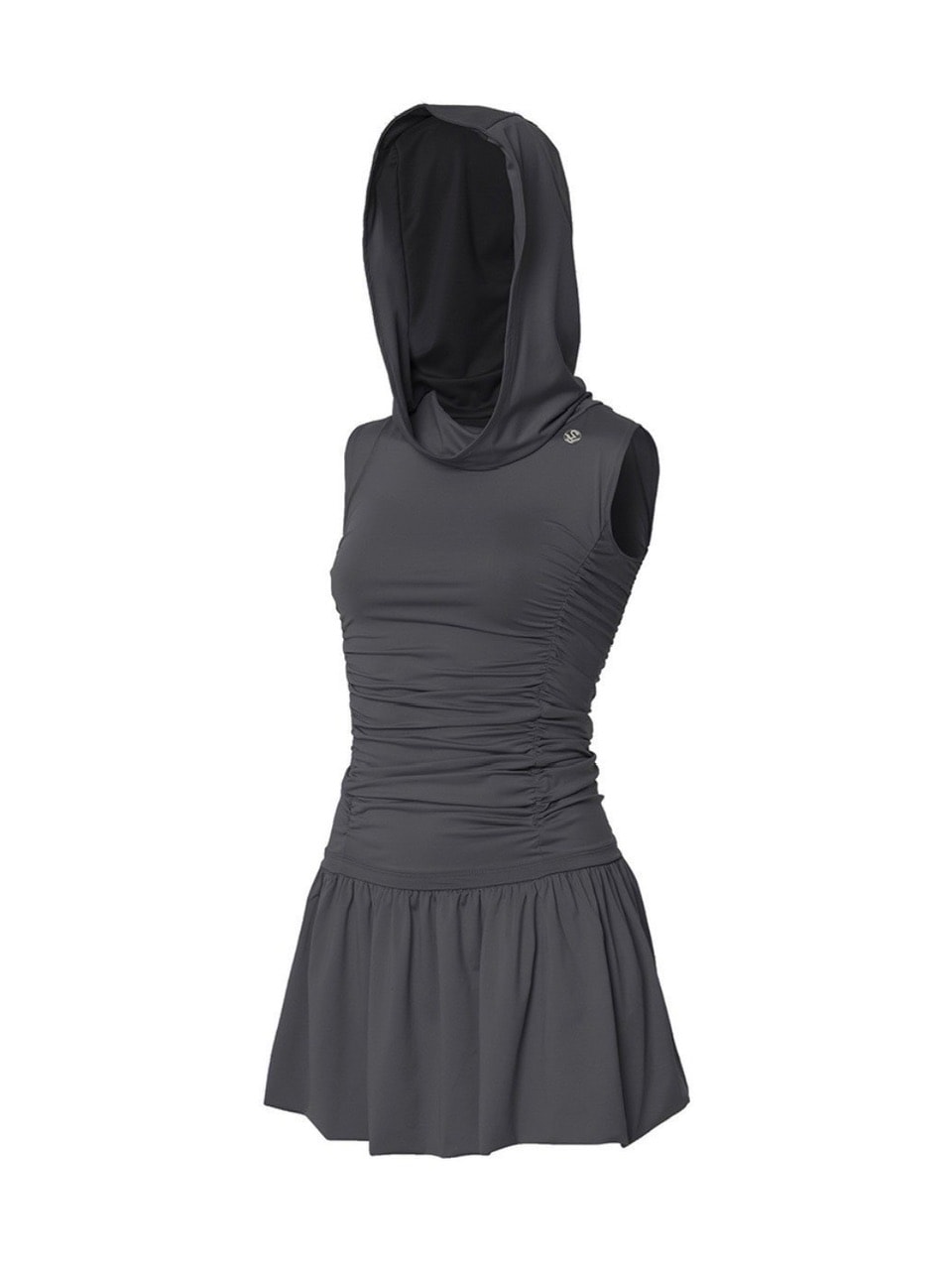 【FLAREUP】Hooded High Neck Dress