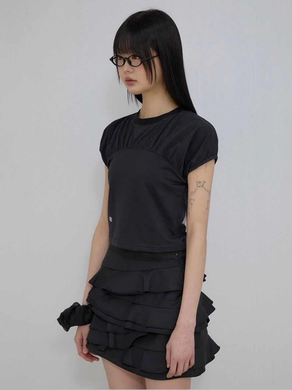 【FLAREUP】Kaya Shirred T-Shirt