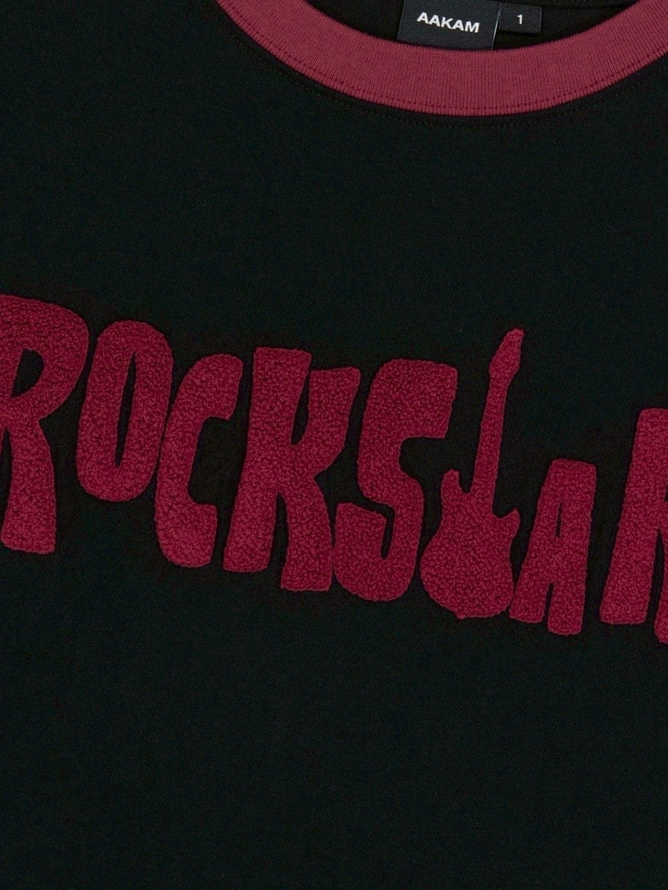 【AAKAM】ROCKSTAR Boucle Half Top