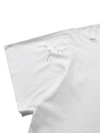 【roaringrad】DAMAGE LETTERING T-SHIRTS / 【ロアリングラド】ダメージロゴ半袖Tシャツ