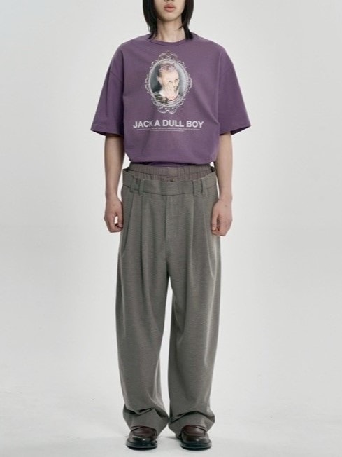 AJOBYAJO】Double Layered Pants / 【アジョバイアジョ】ダブル