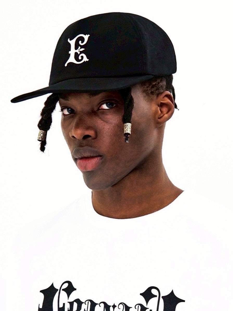 【E RIN AI E】NOUVEAU E DENIM DAD CAP