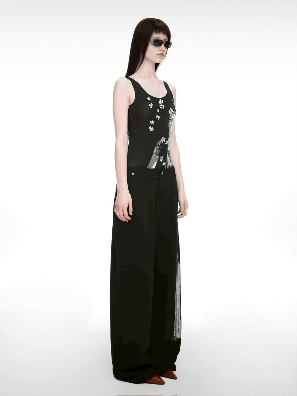 【NACHE】DRAWING SWEAT PANTS (UNISEX)