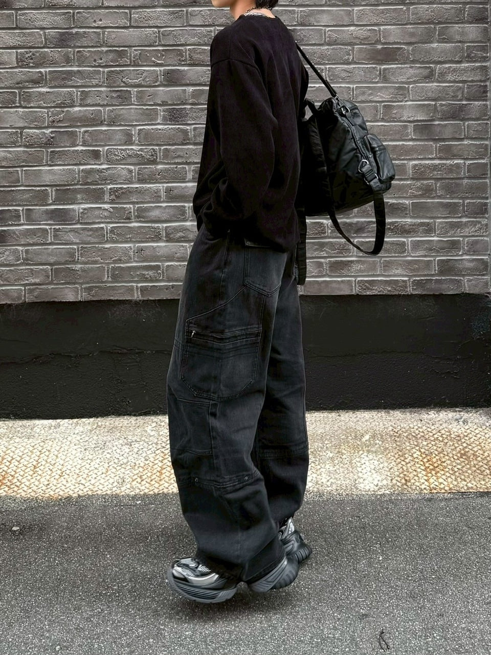 大阪店WEB限定受注制【Chikashitsu +】simple deck crew neck knit / 【チカシツプラス】シンプルデッキクルーネックニット (3color)