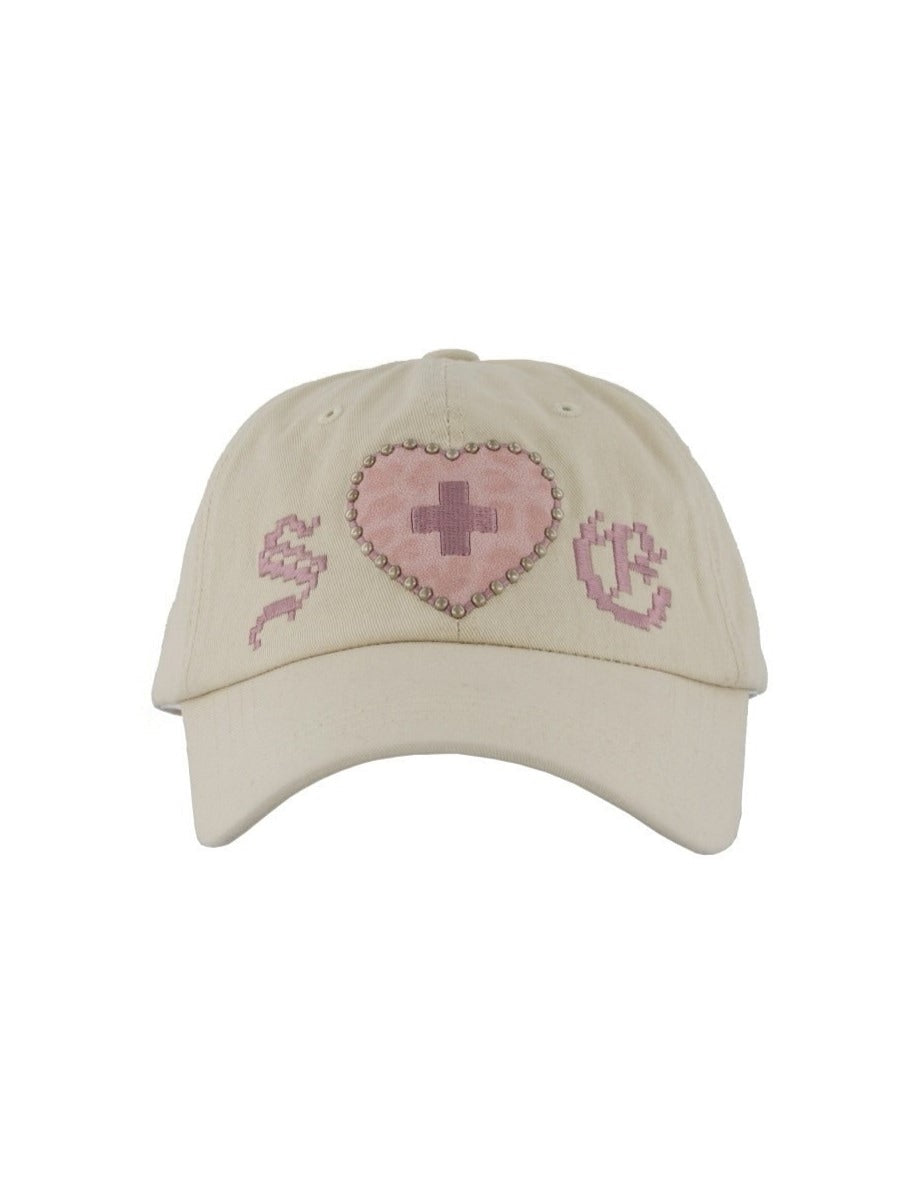 【SETUP‐EXE】LEO APPLIQUE BALL CAP / 【セットアップエグゼ】レオアップリケキャップ