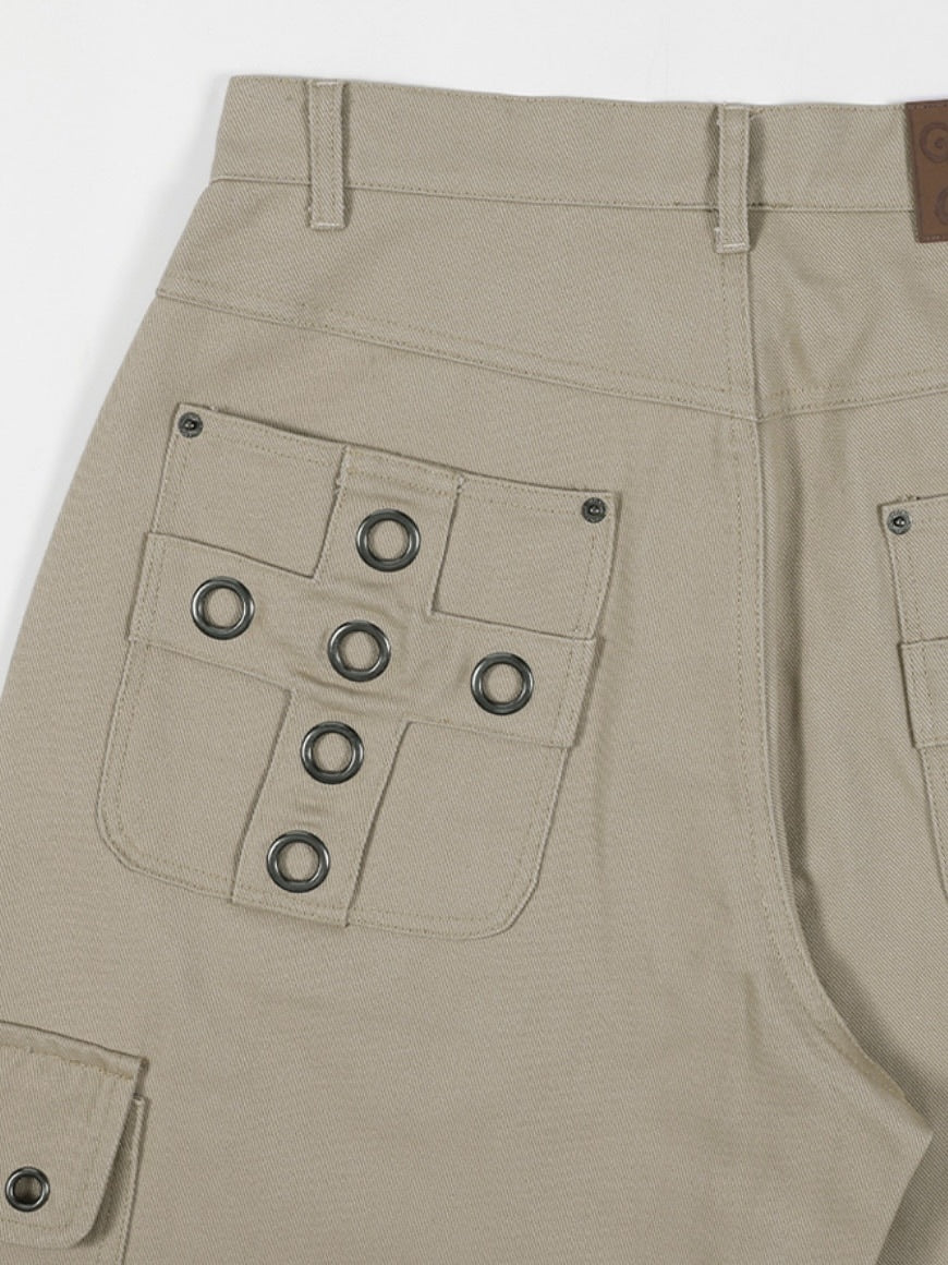 【FANCY CLUB】CROSS POCKET BERMUDA PANTS / 【ファンシークラブ】クロスポケットバミューダパンツ