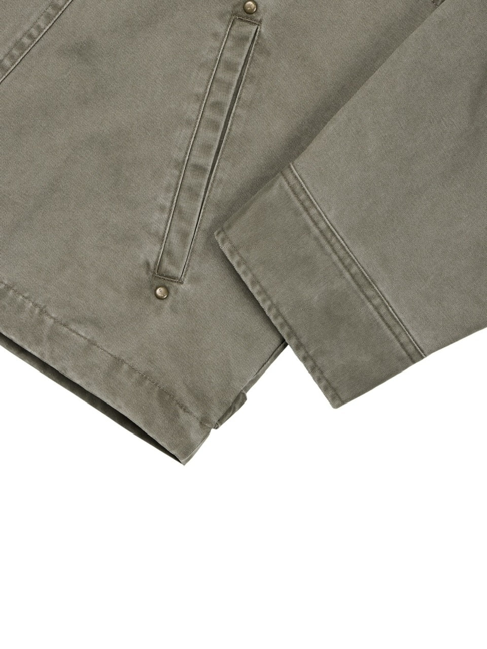 【AAKAM】Incision Studded Cotton Jacket