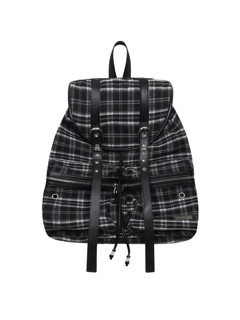 【NOT KNOWING】Double Belted Moto Backpack / 【ノットノーイング】ダブルベルトモトバックパック