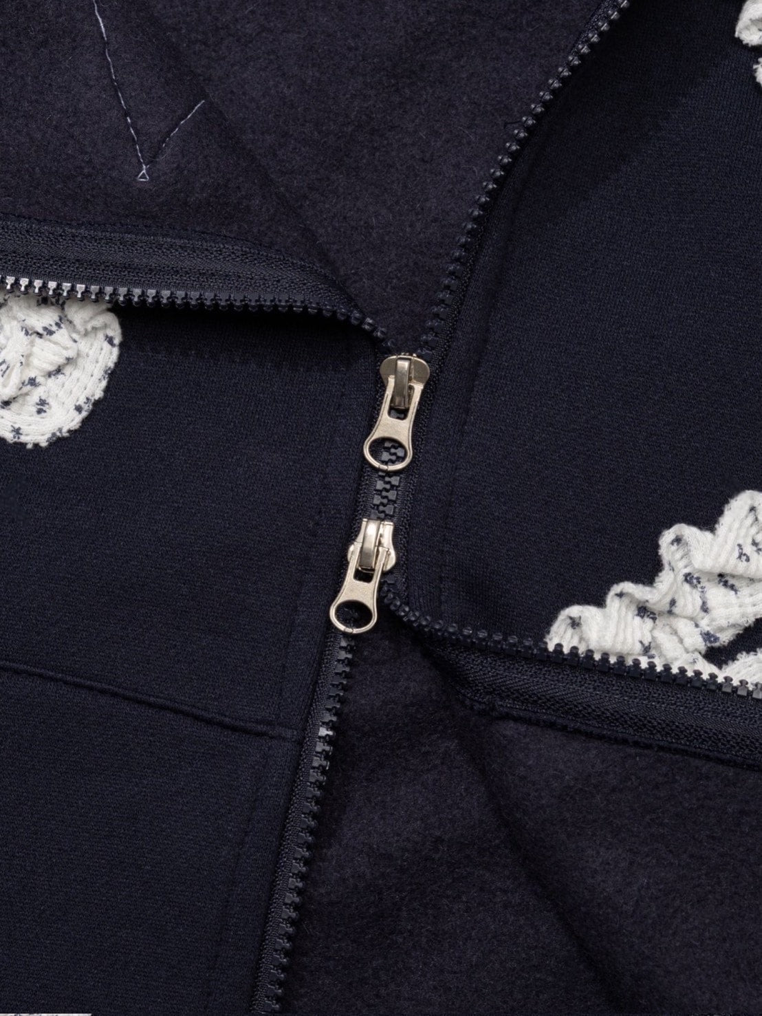 12/21 20:00 再販【Uglyshadow】FLOWER STAR HOODED ZIPUP