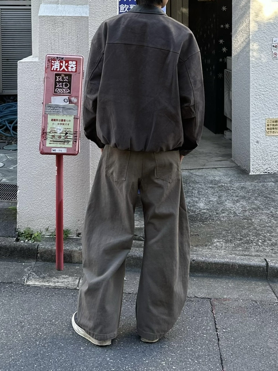 大阪店WEB限定受注制【Chikashitsu +】deep ballon curve pants / 【チカシツプラス】ディープバルーンカーブパンツ (2color)