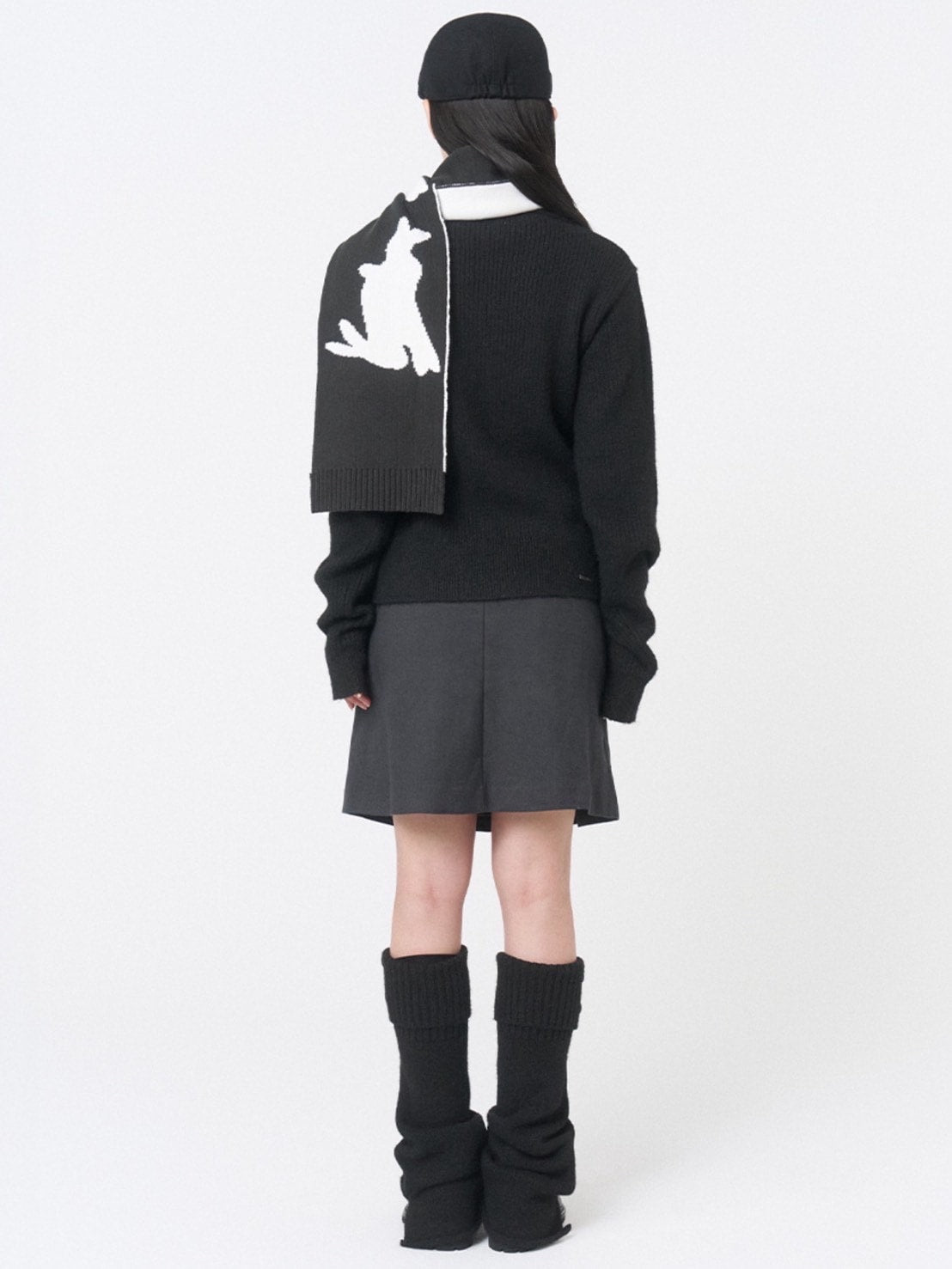 【Miseki seoul】Side button knit