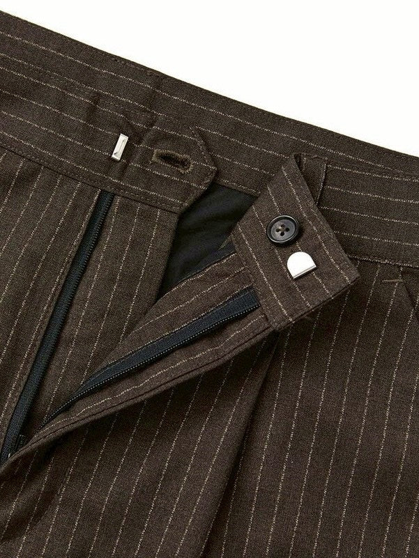 【DNSR】Cinched Stripe Slacks