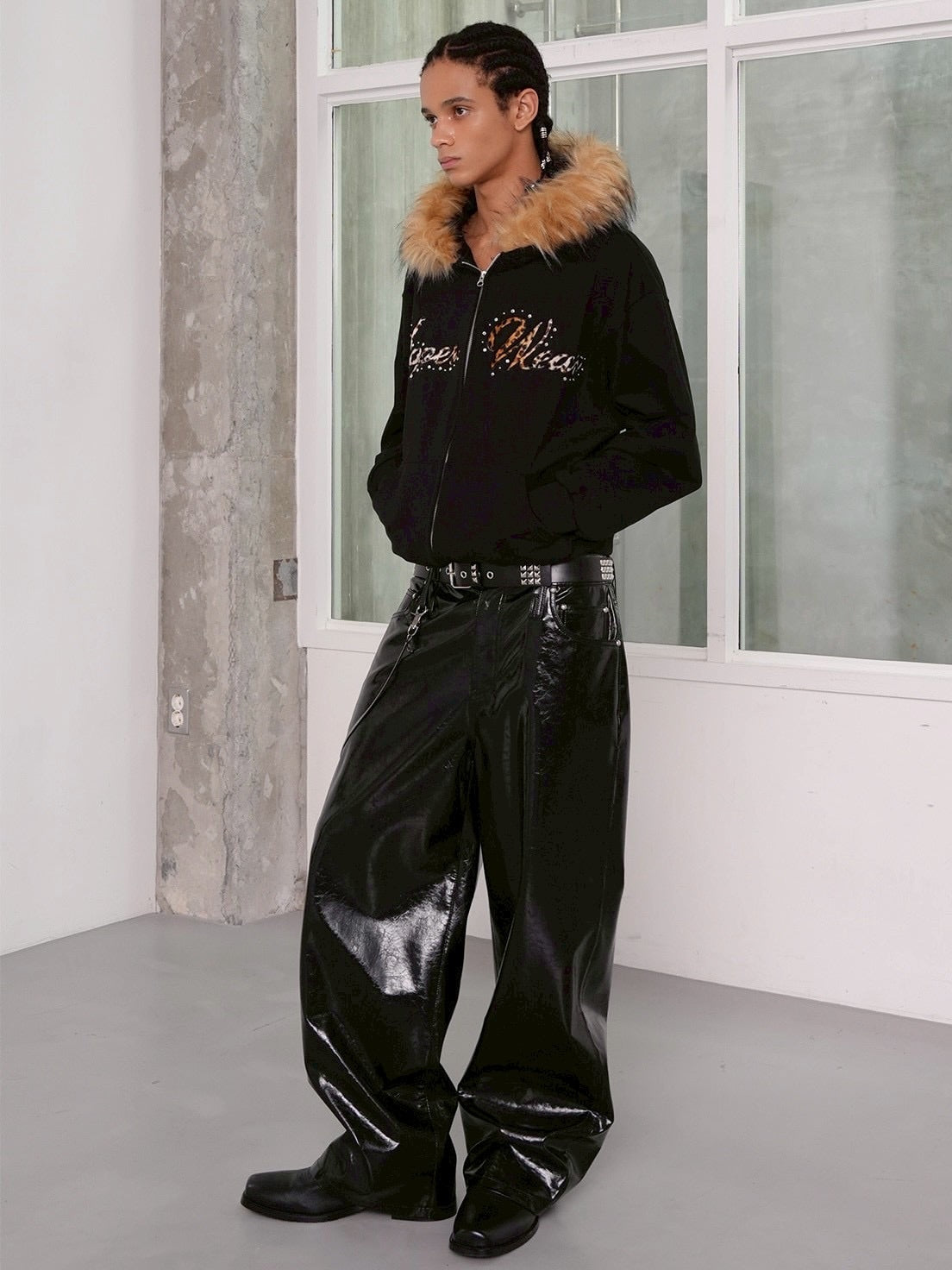 【ESC STUDIO】Upper wear zip-up hoodie