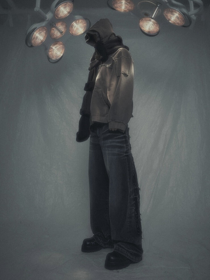 【SURGERY】surgery remake pigment hood jacket / 【サージェリー】サージェリー リメイク ピグメント フード ジャケット