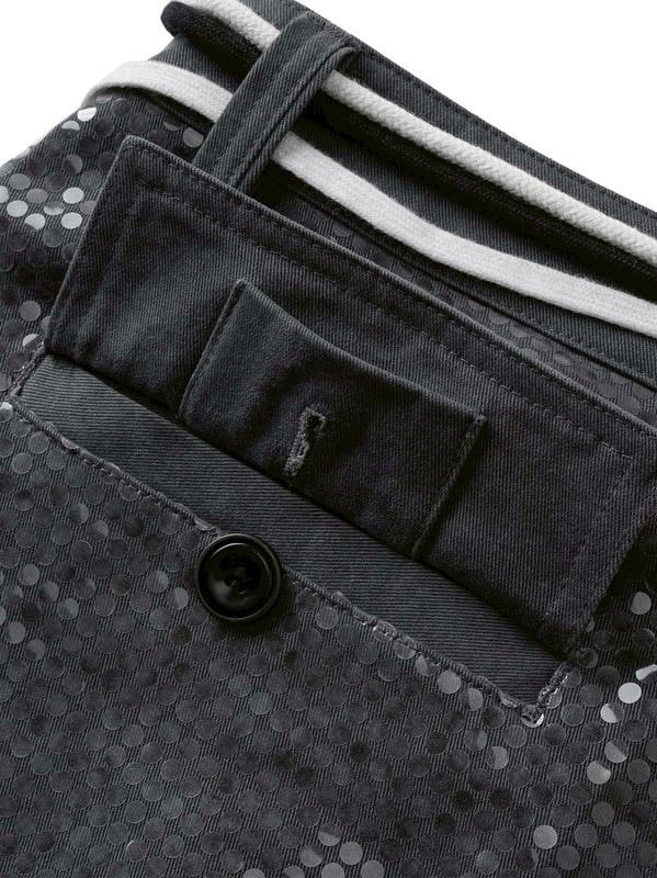 【The Boy Has No Patience】Transparent Pressed French Work Pants / 【ザボーイハズノーペーシェンス】ベルトストリングデニムパンツ