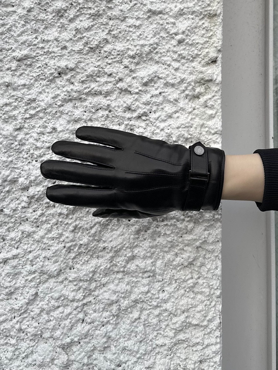 大阪店WEB限定受注制【Chikashitsu +】lambskin classic leather gloves / 【チカシツプラス】ラムスキンクラシックレザーグローブ (2type)