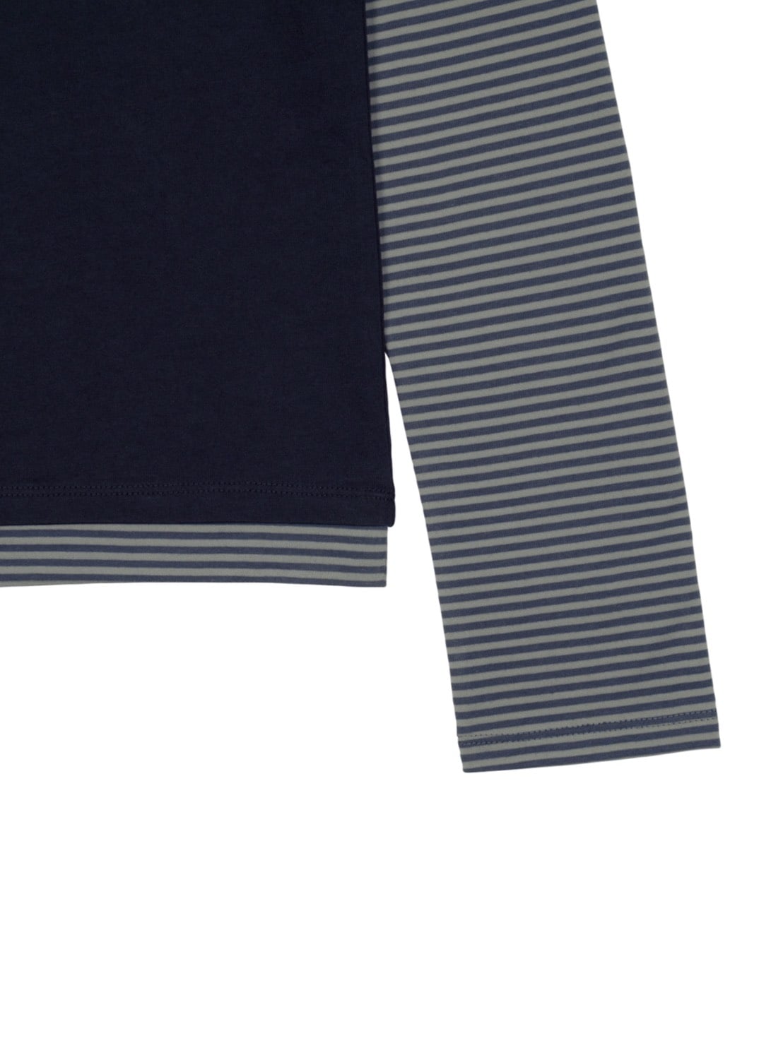 【THECOLDESTMOMENT】TCM stripe layered long sleeve