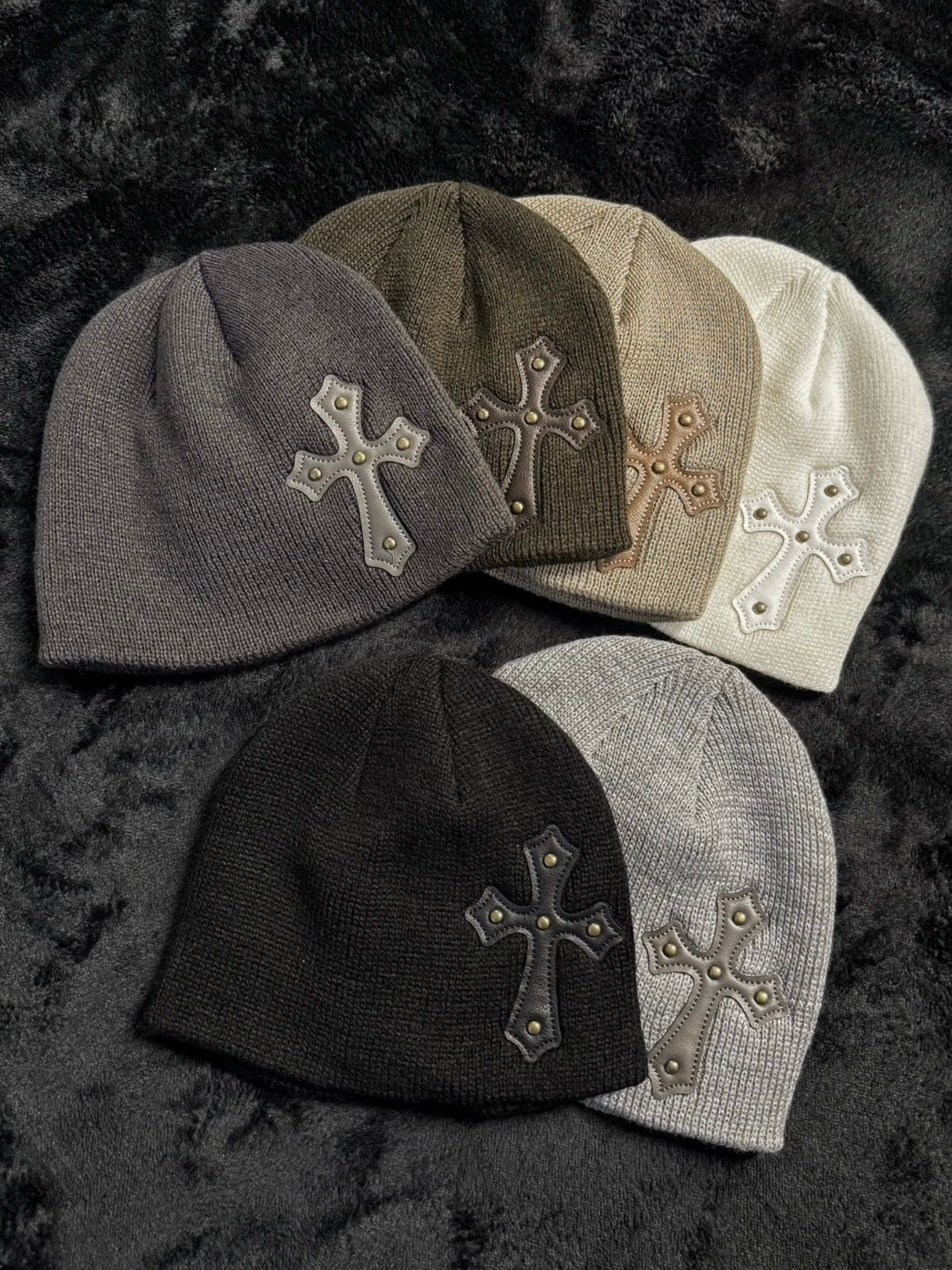 受注制【Never mind the XU】cross beanie / 【ネバーマインドザエックスユー】クロスビーニー (6color)