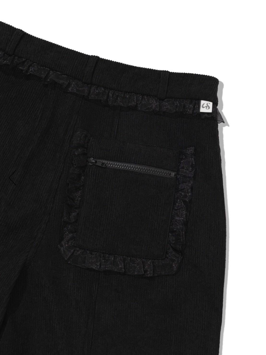 12/21 20:00 発売【Uglyshadow】LACE CORDUROY PANTS