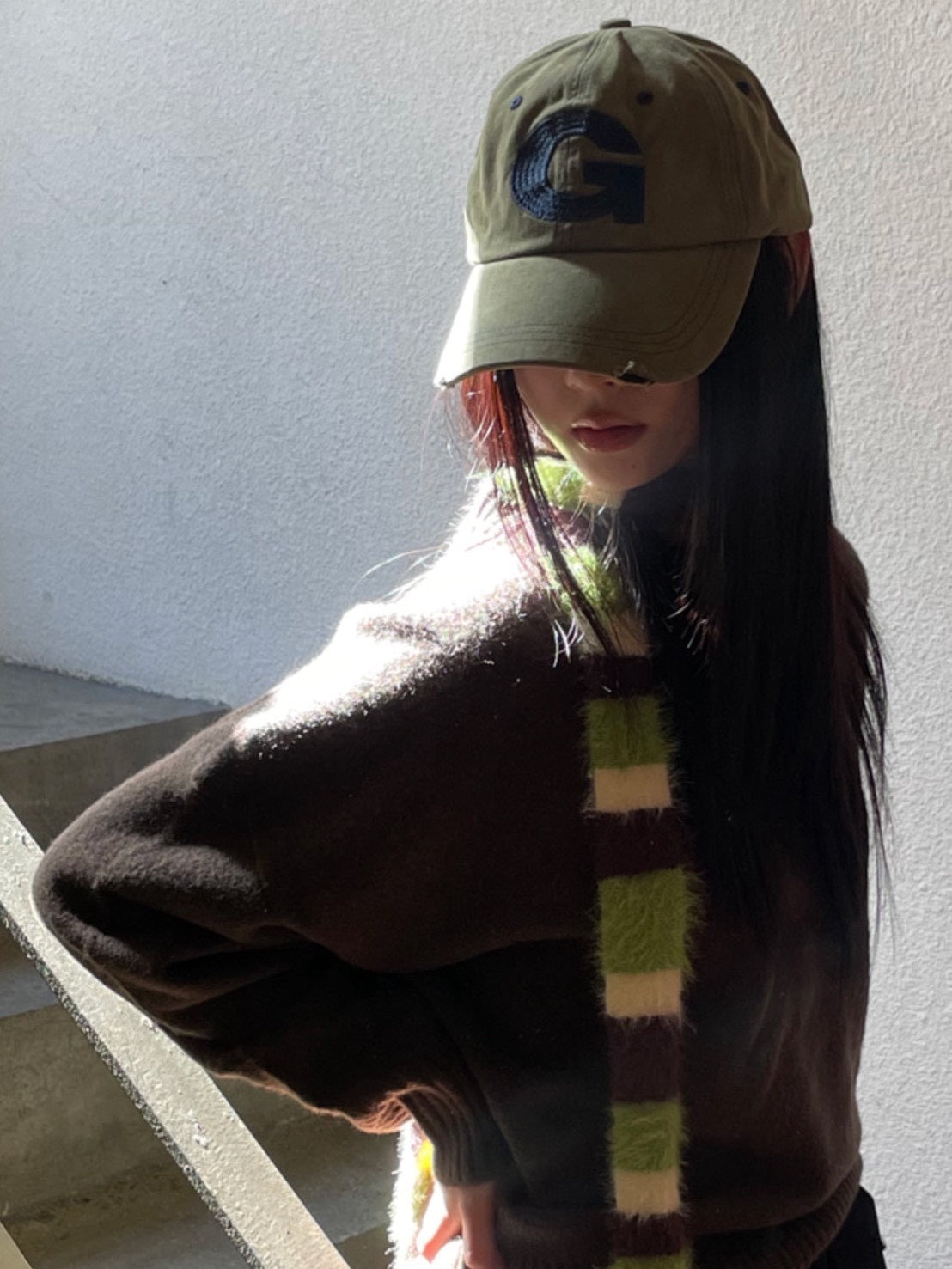 【IUGAMAKARAS】G Needlework Ball Cap