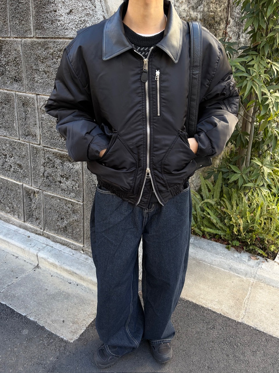 東京店WEB限定受注制【Chikashitsu +】balloon wide denim pants / 【チカシツプラス】バルーンワイドデニムパンツ (2color)