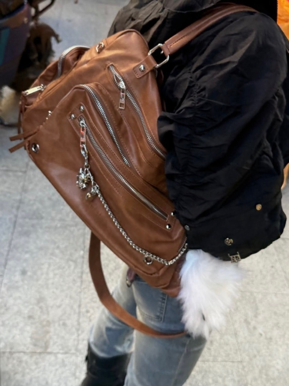 【BLACK PURPLE】Bread Bag