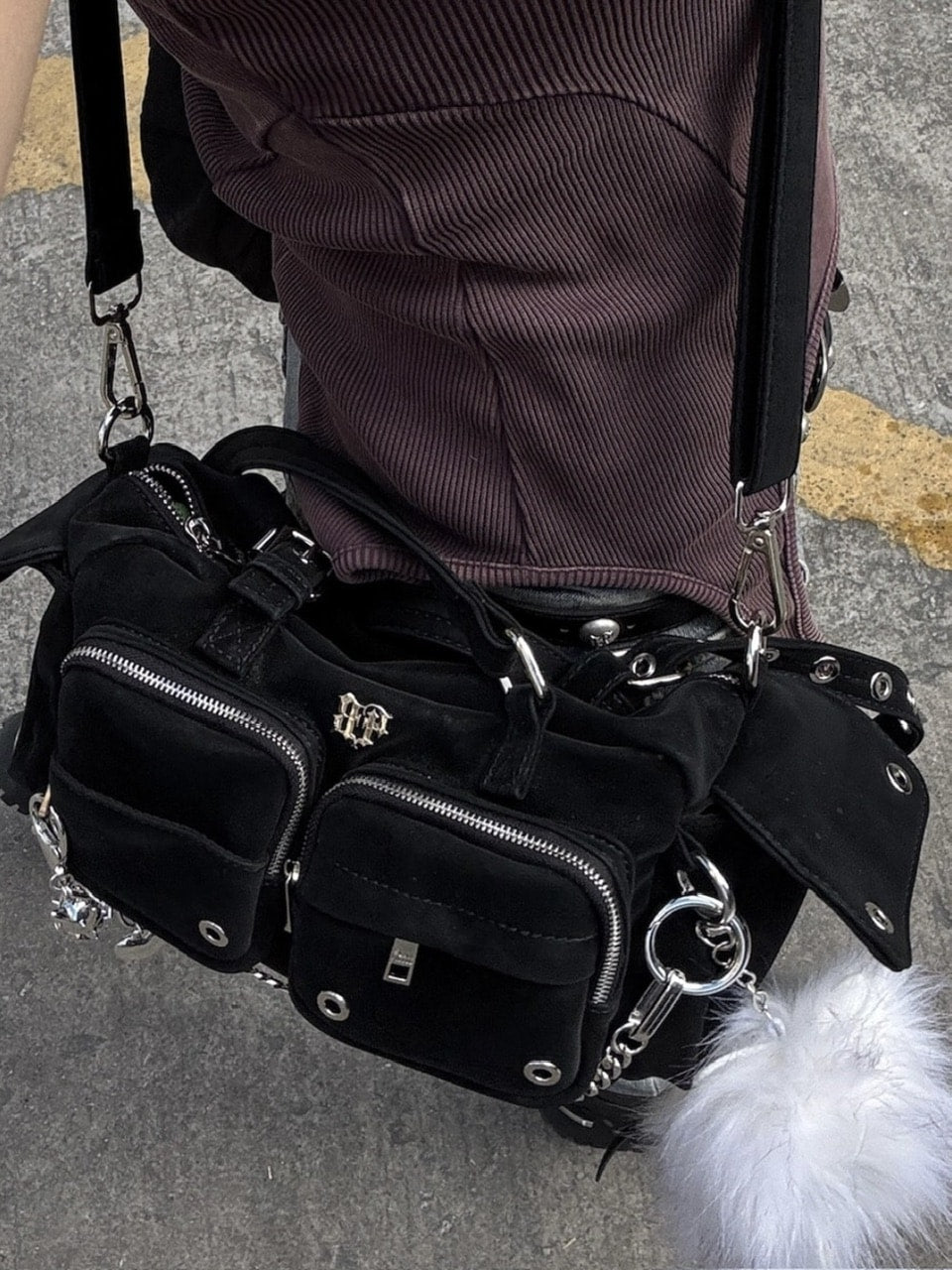 【BLACK PURPLE】Baby Overload Bag