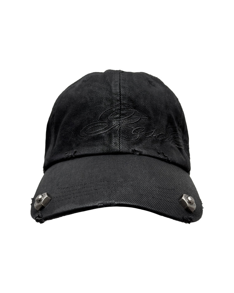 【Rosen Kreuz】DISTRESSED COATED CAP