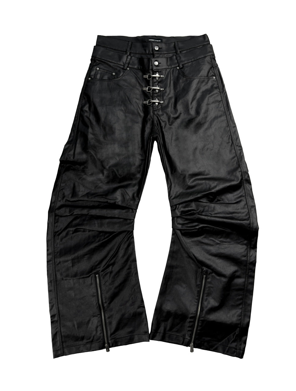 6/5 19:00先行発売【Rosen Kreuz】DECAY HOOK DOUBLE WAIST PANTS