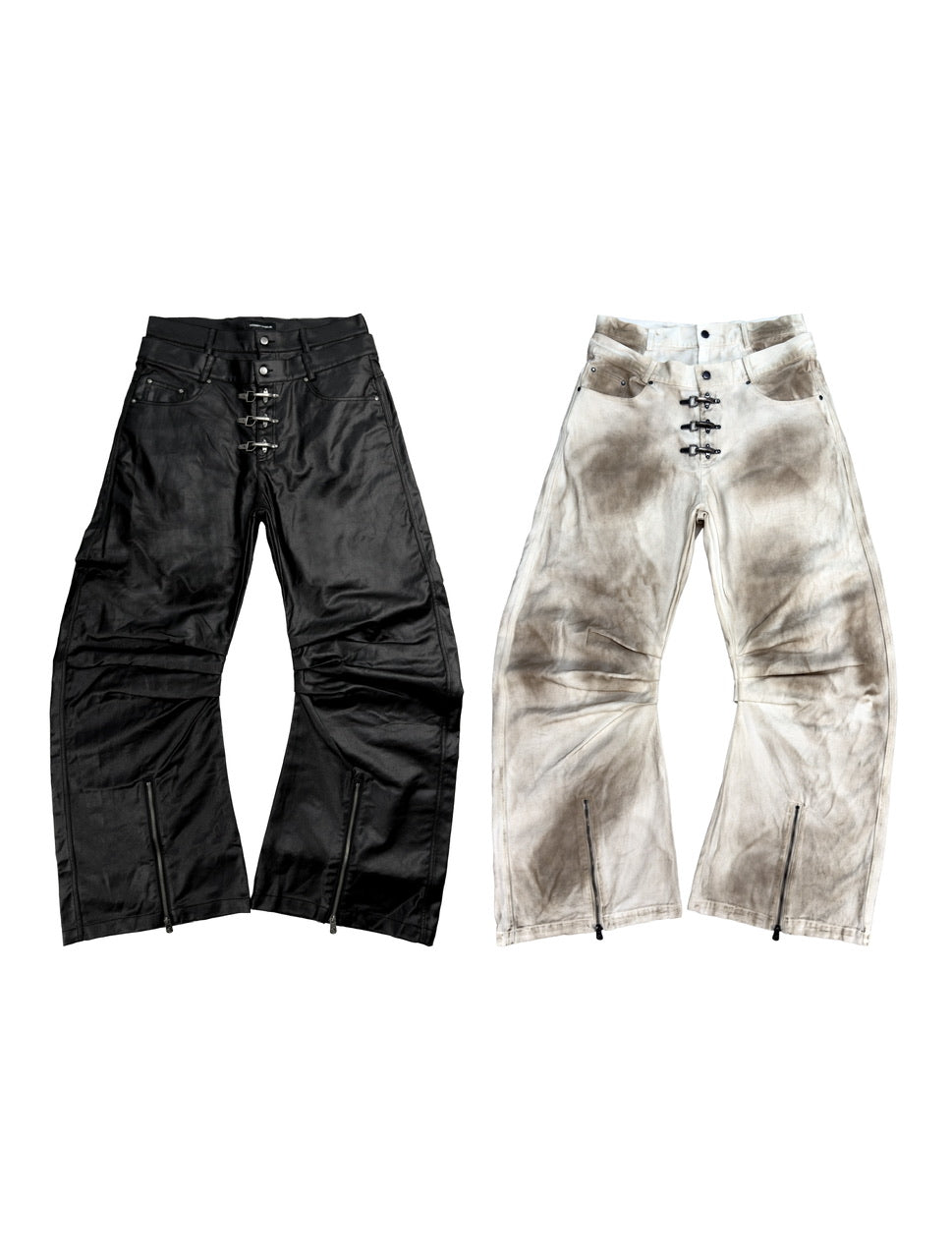 Rosen Kreuz】DECAY HOOK DOUBLE WAIST PANTS – PRESSING WEB SHOP