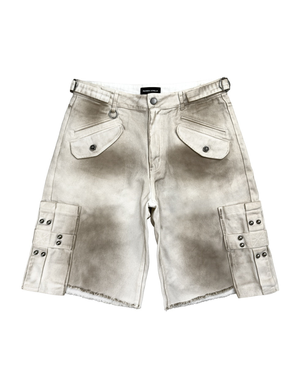 6/5 19:00先行発売【Rosen Kreuz】RUIN UTILITY CARGO SHORTS