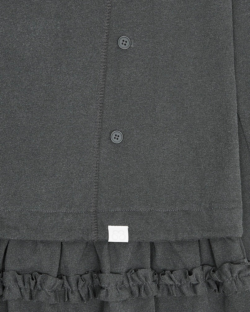 【TUOMIO】FRILL LAYERED LONG SLEEVE