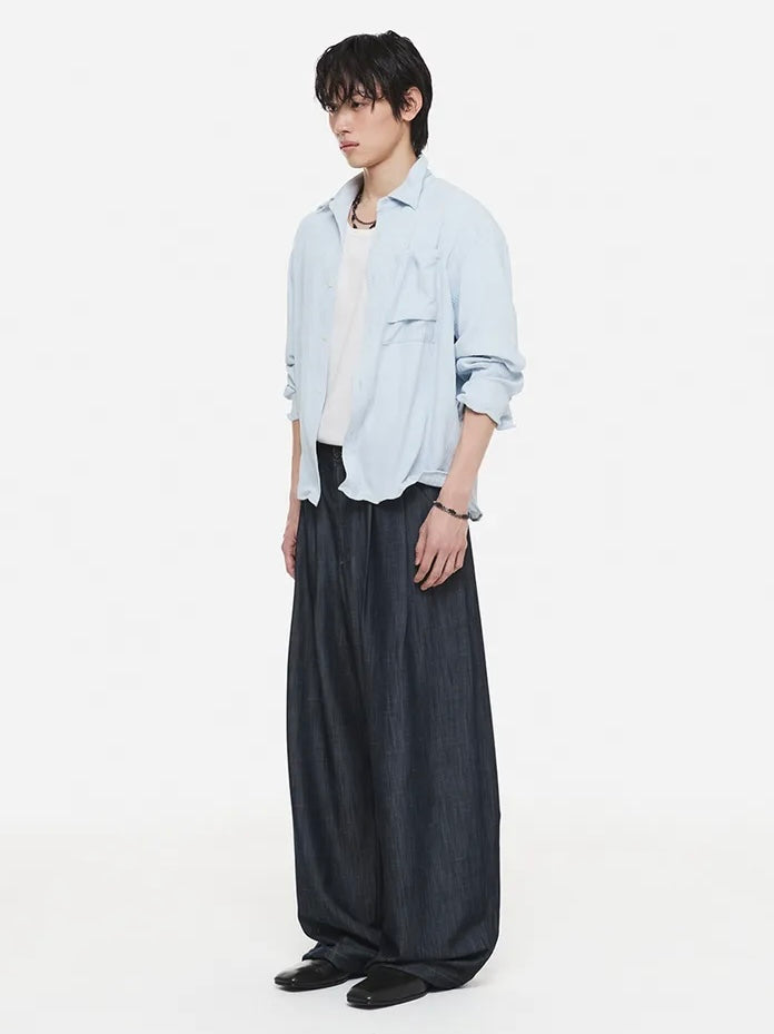 【DNSR】Drape Curved Slacks