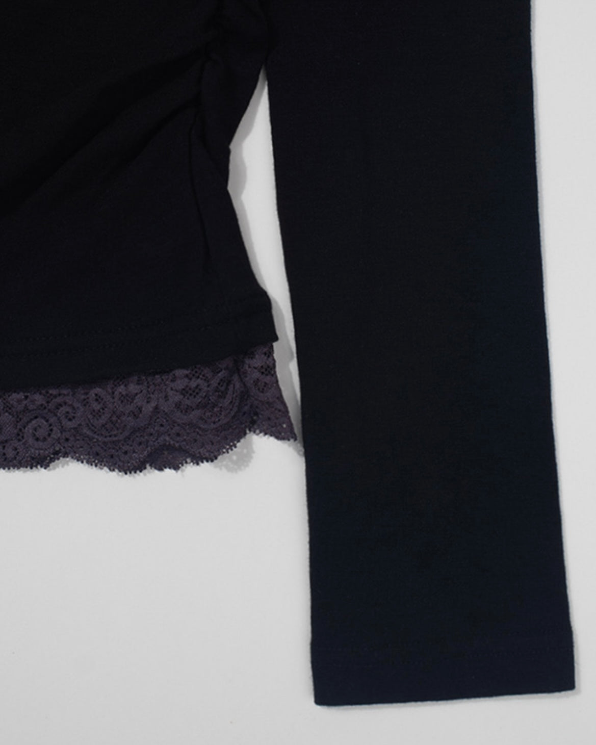 【FANCY CLUB】LACE LAYERED LONG SLEEVE