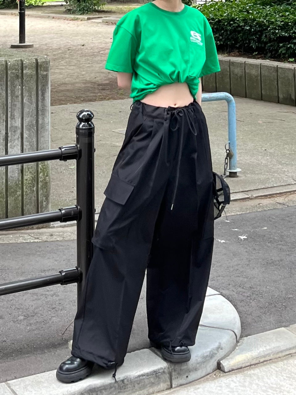 受注制【Chikashitsu +】cargo slacks pants (3color)