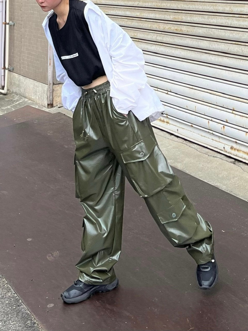 受注制【Chikashitsu +】nylon blouson (4color)