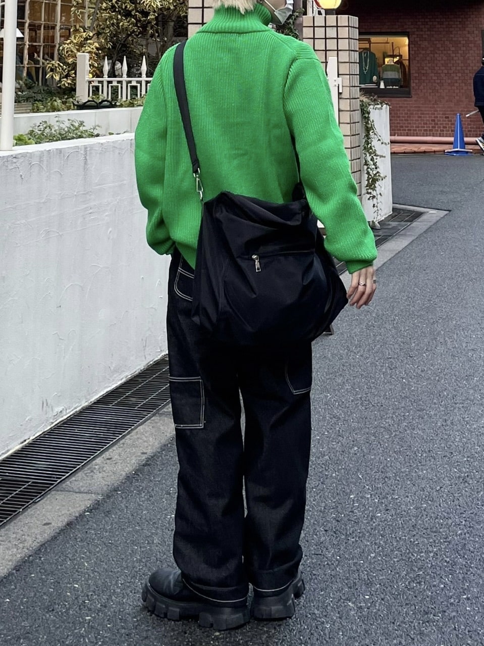 受注制【Chikashitsu +】stitch painter pants