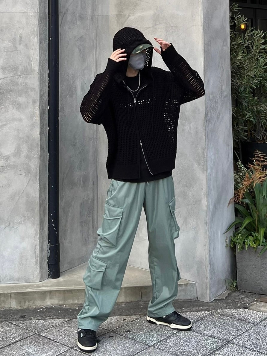 受注制【Chikashitsu +】design cargo pants (2color)