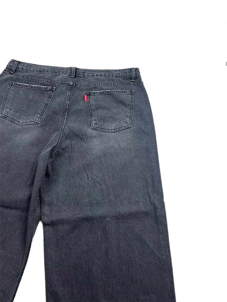 受注制【Chikashitsu +】rope wide denim pants (3color)