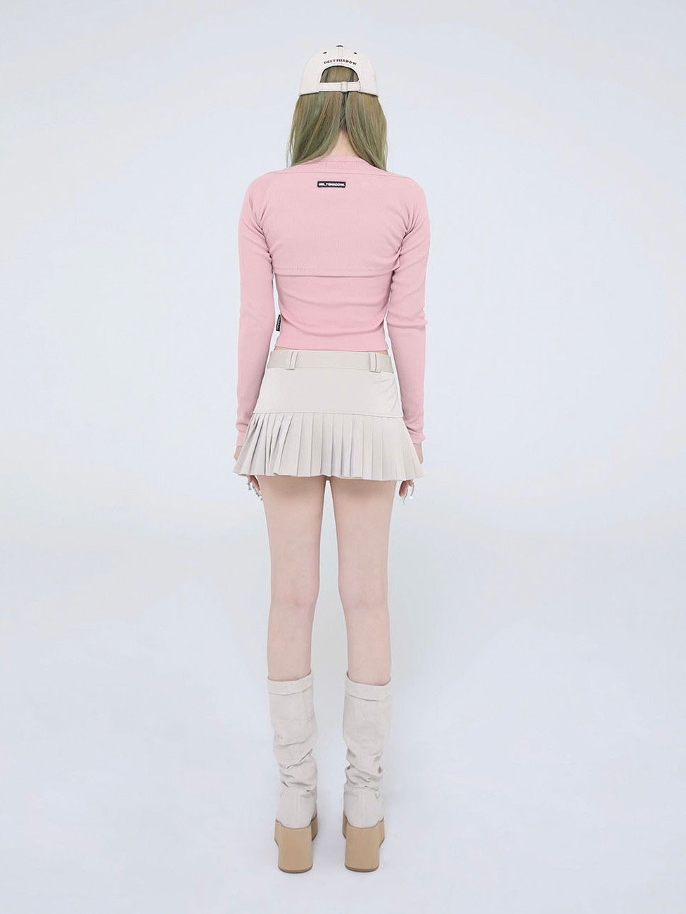 【Ugly shadow】DAILY CROP CARDIGAN