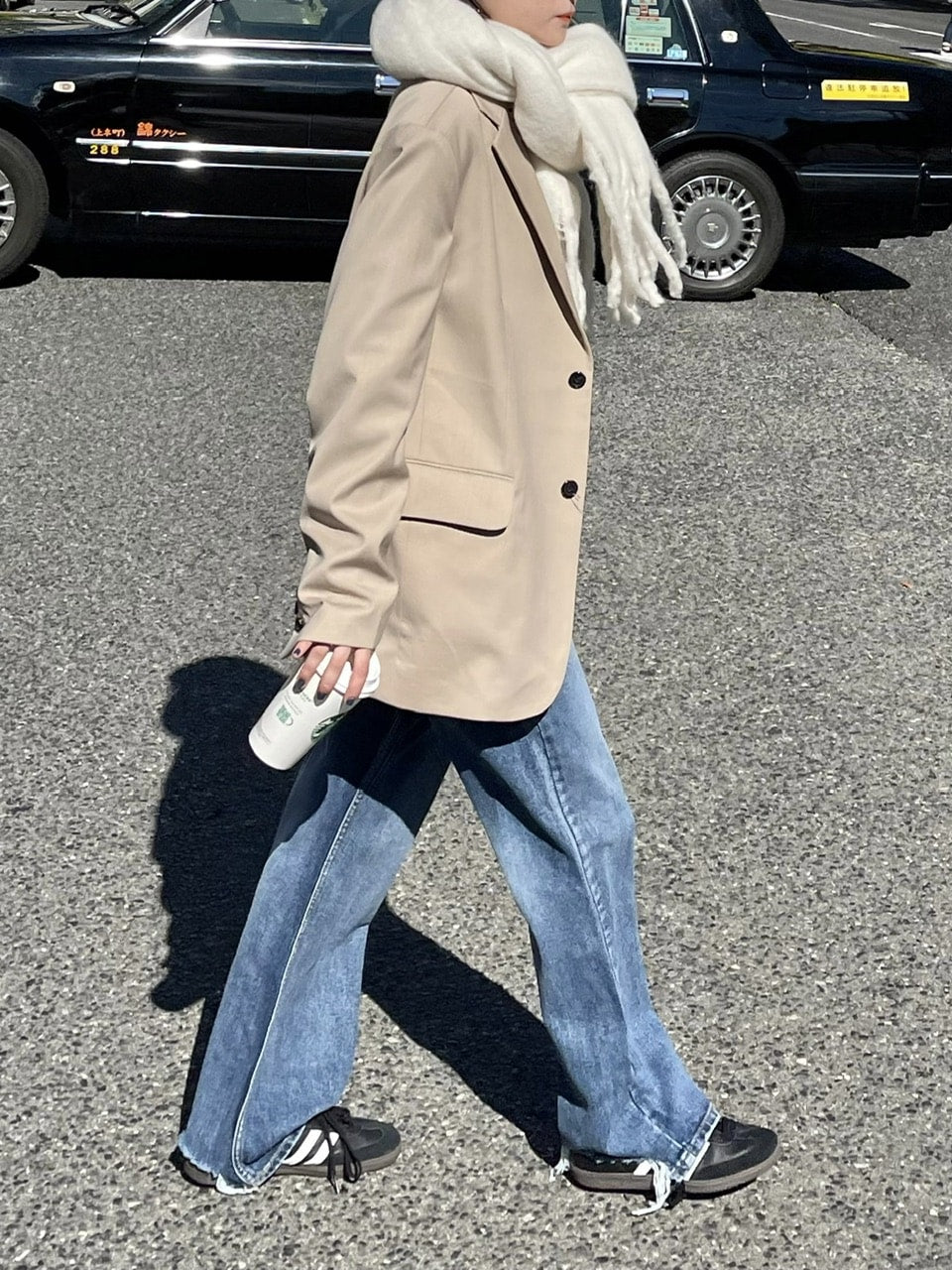 受注制【Chikashitsu +】volume color muffler (6color)