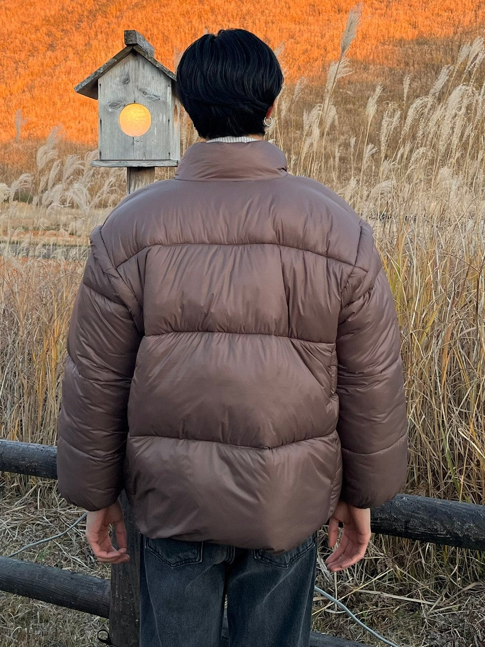 受注制【Chikashitsu +】2way padding jacket (4color)