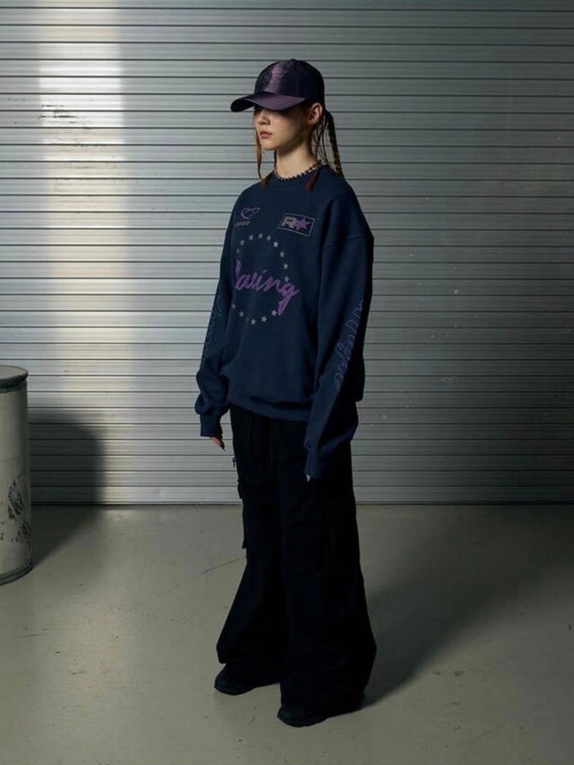 【runningHIGH】MOTOR CYCLE SWEAT SHIRT