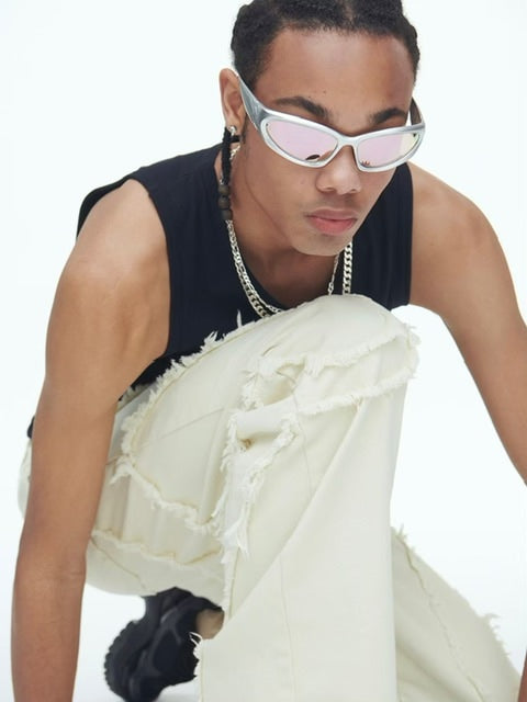 【SSERPE】COMMA DENIM PANTS