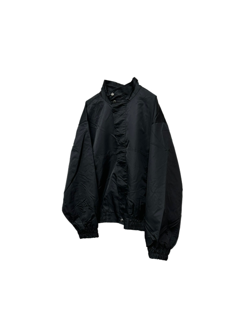 大阪店WEB限定受注制【Chikashitsu +】high neck bomber jacket (2color)